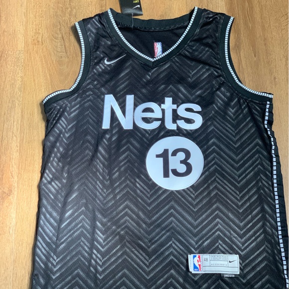 james harden earned jersey